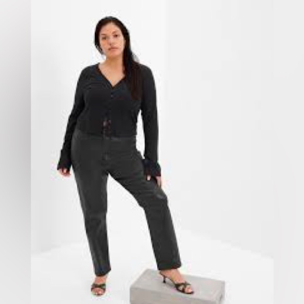 Gap Slim Sky High Foil Jeans - size 32